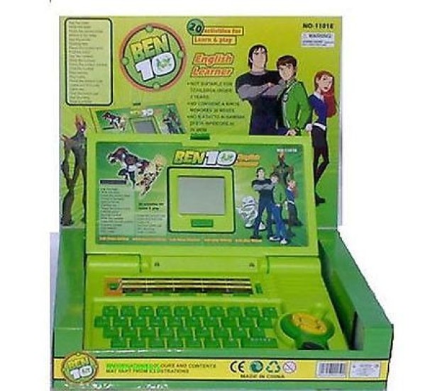 Ben 10 talking english deals learning laptop toy